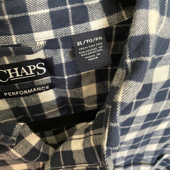 🆕 Chaps Performance Button Down X Large - Picture 3 of 9